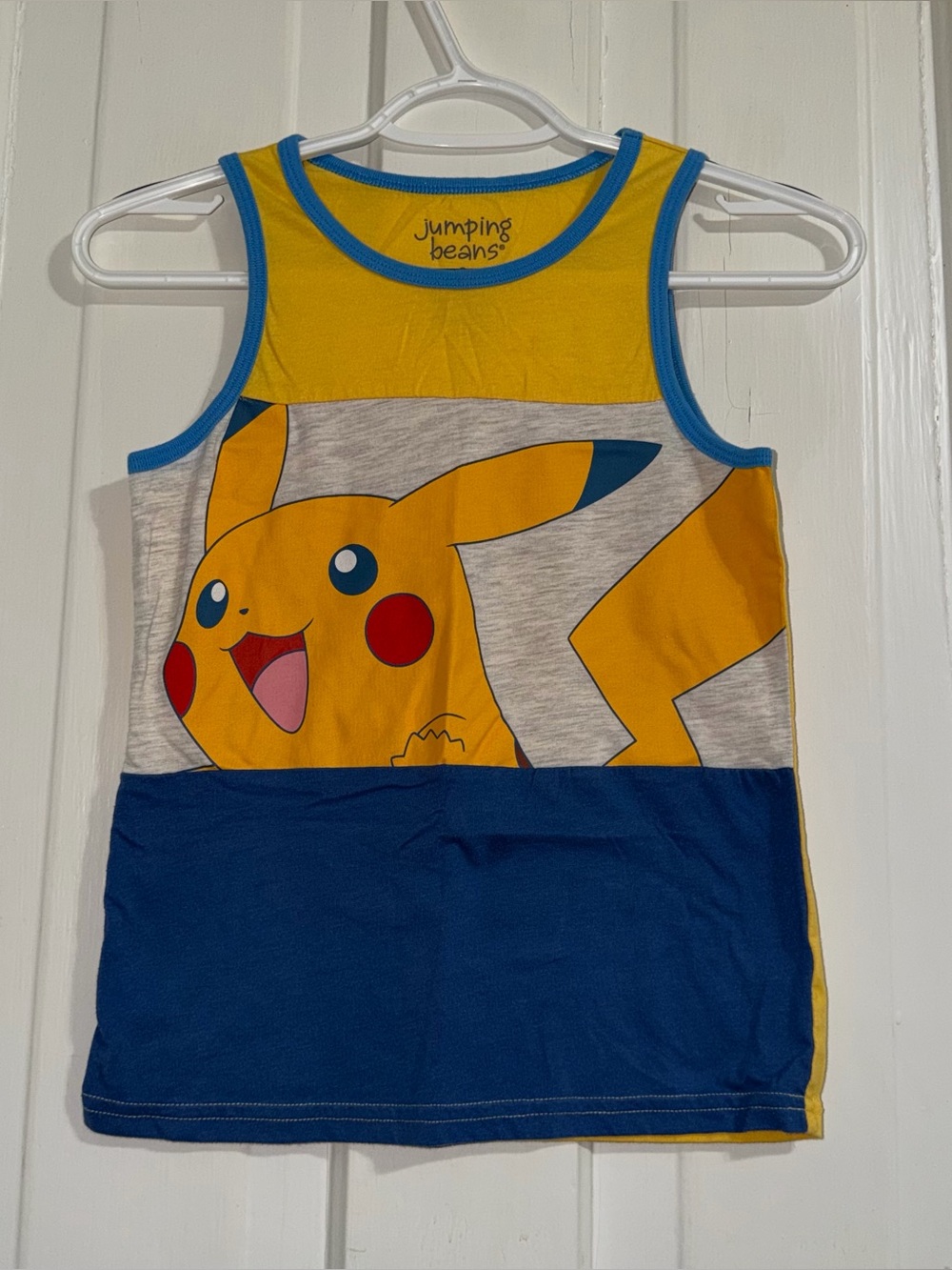 Boys size 8 tank top Jumping Beans Pokémon Pikachu Tank Top